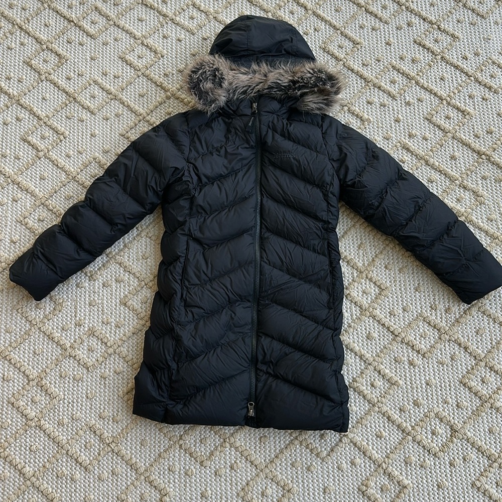 Girls medium Montreaux Marmot Down Coat